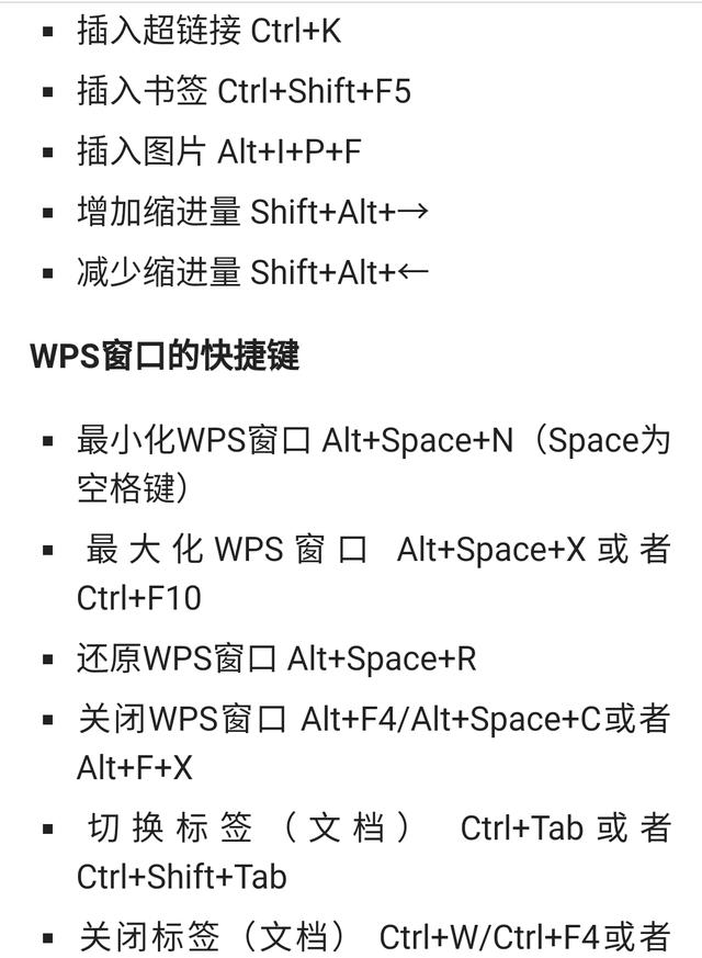 wps软件320个快捷键命令；最全wps快捷键为国产老用户奉上