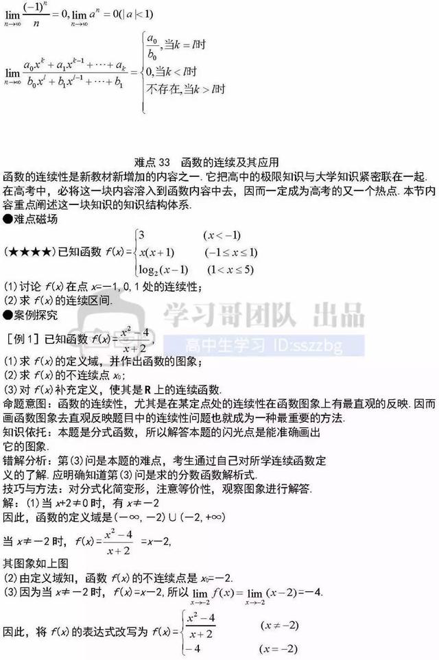 高中数学41个重难点知识详解