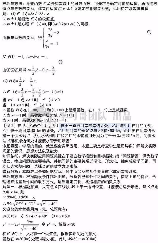 高中数学41个重难点知识详解