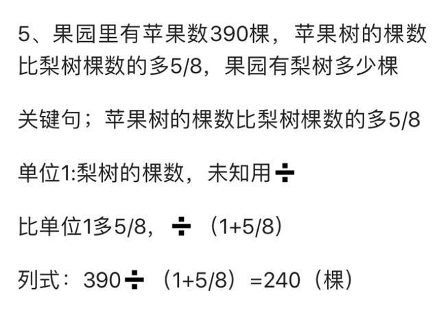 理解学会这些解题口诀，再也不要担心分数应用题了