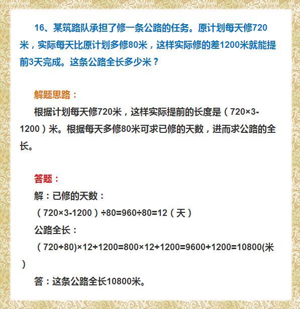 孩子不会做应用题怎么办？数学老师带你过五关斩六将！