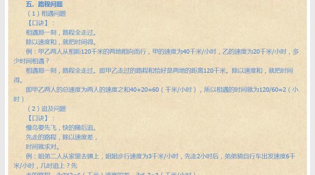 数学老师直言：小学数学最容易丢分18个知识点，你家孩子知道吗？