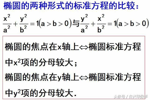 高二数学｜椭圆及其标准方程的教学设计与学习指导