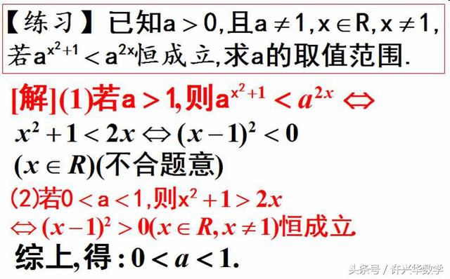 高一数学｜指数函数学习指导