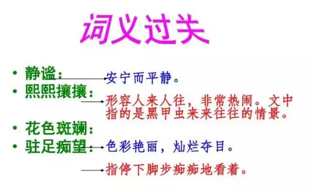 媛媛妈教语文：六年级语文上册第一单元知识点复习