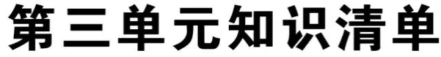 初中化学知识框架+易错题+中考真题