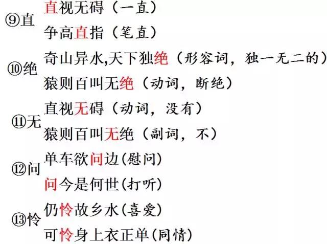 初二语文丨第3单元基础知识、文言文、课外古诗文最全汇总！