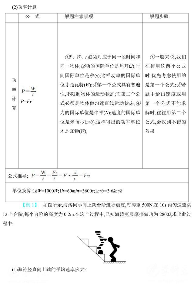 中考物理常考易错点功和能解析含提分攻略