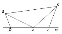 初二《全等三角形》数学模型之“一线三等角”模型