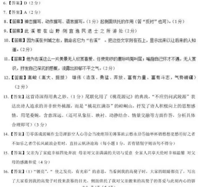 初三语文丨2017-2018年上学期期中卷（附答案）考前务必做一遍！