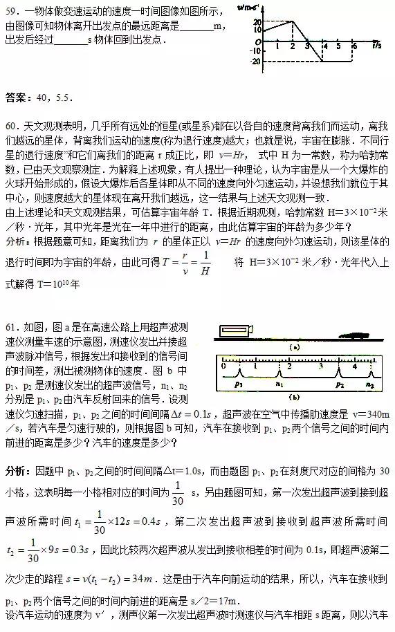 高考物理｜150道易错题+30个常考物理模型及隐含条件大汇总！