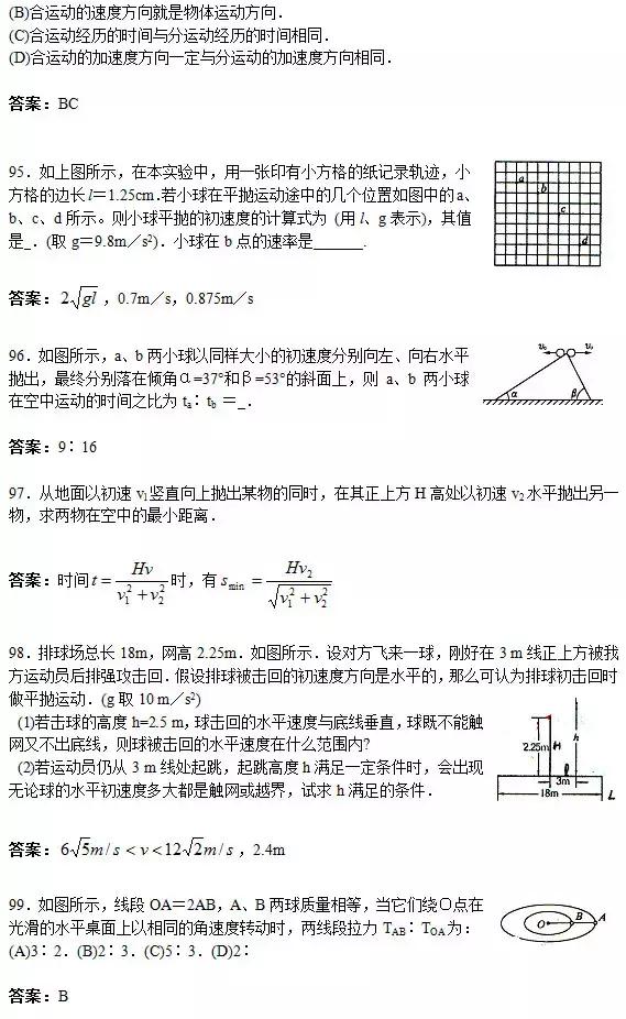 高考物理｜150道易错题+30个常考物理模型及隐含条件大汇总！