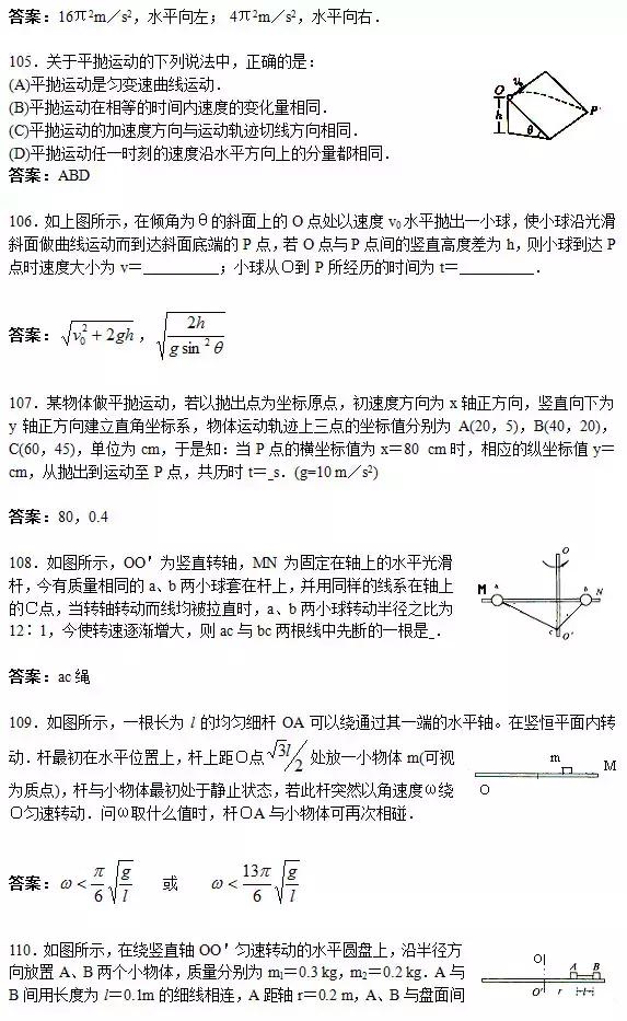 高考物理｜150道易错题+30个常考物理模型及隐含条件大汇总！