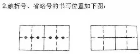 小学阶段必考的标点符号，在田字格里的书写规范！