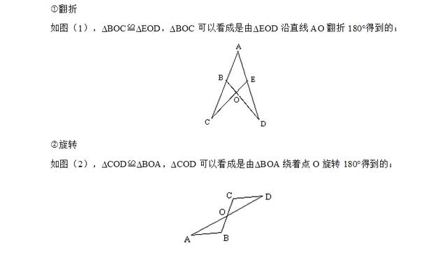 初中数学八年级第13章<<全等三角形>>知识点应用例题解讲练习答案