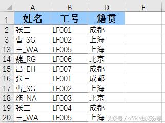 Excel2016冻结窗口，如何进行横竖冻结窗口？