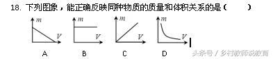 2018中考物理专题复习学案之第3讲力学专题之质量和密度