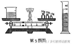 2018中考物理专题复习学案之第3讲力学专题之质量和密度