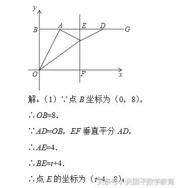 中考数学压轴题讲解分析：一次函数与几何综合问题