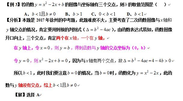 中考数学必考题型：二次函数与一元二次方程的关系，谁收藏谁受益