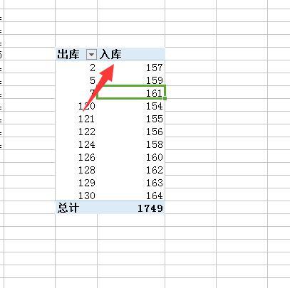 如何利用excel快速求出库存