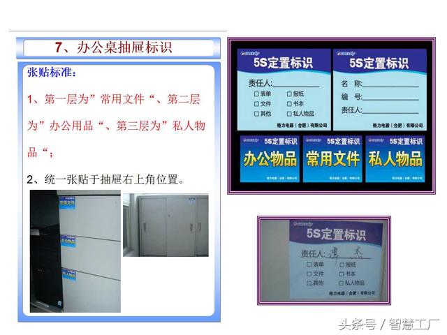 某集团5S执行标准办公室篇