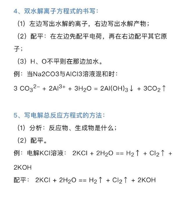 高考化学丨30个高考化学必考规律