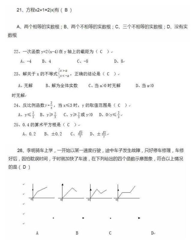 初中数学：162道“常考题”都例出来了