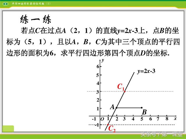 初中数学重难点归纳：巧用分类讨论思想探求平行四边形问题