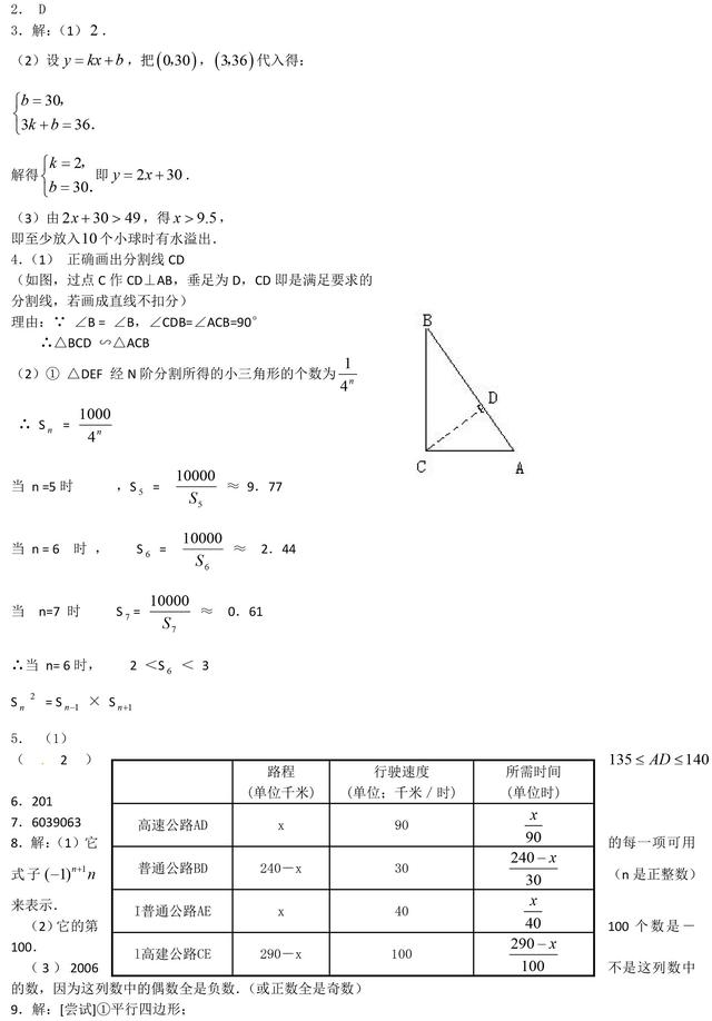 中考数学各种题型的突破方法，掌握了，你数学也能得高分！