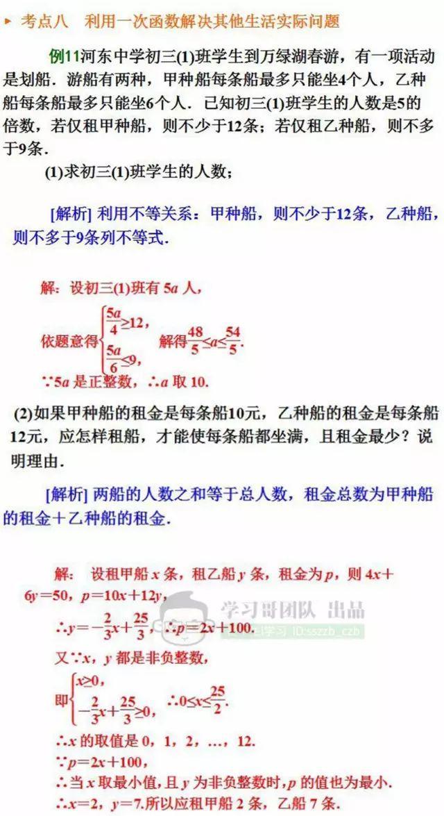 寒假预习｜八年级数学（下）重点知识预习清单！稳赢新学期、