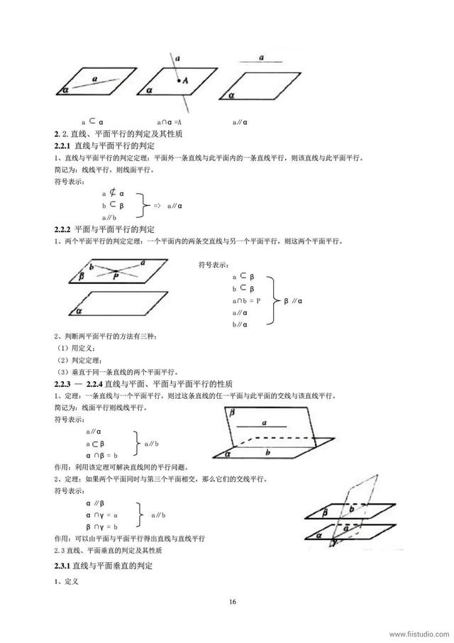 数学干货:高中数学必修二分章节全部知识点