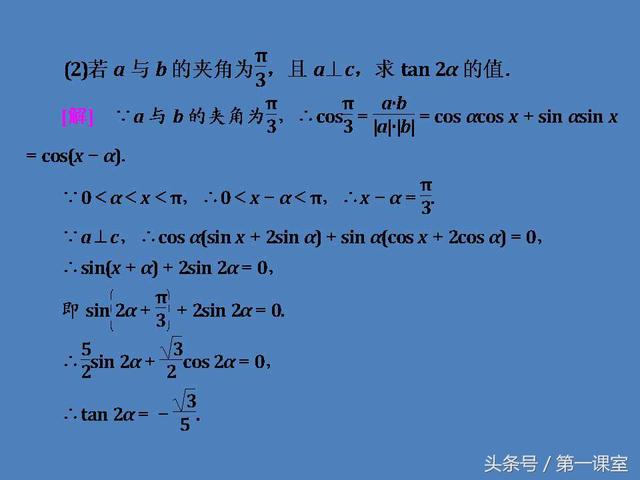 高中数学重难点归纳：三角函数化简求值的问题