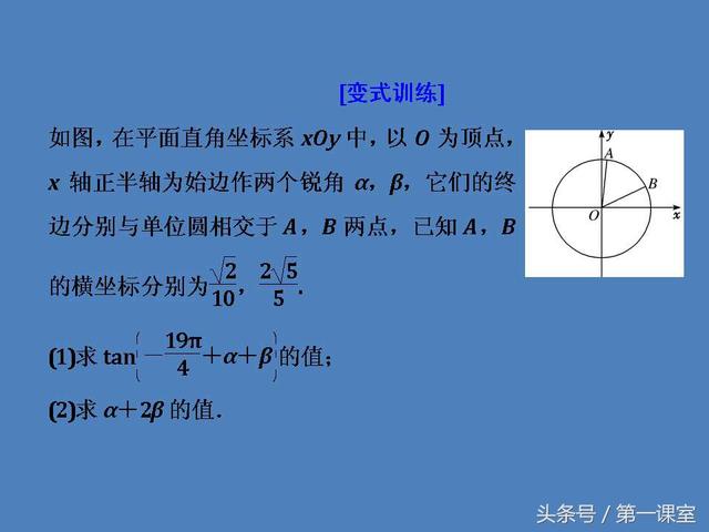 高中数学重难点归纳：三角函数化简求值的问题