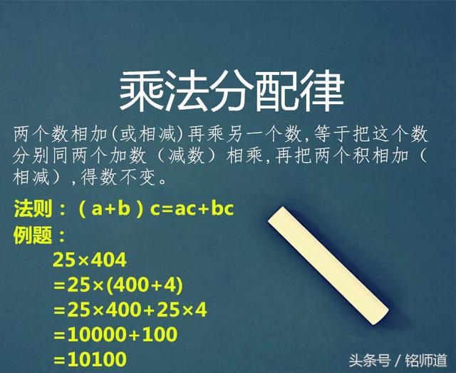 家长学生必知小学数学5大运算律及应用举例