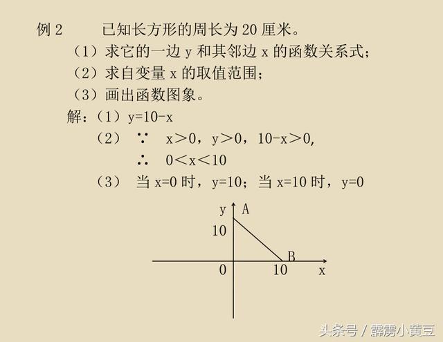 八年级《一次函数的图象》很简单，收心学习