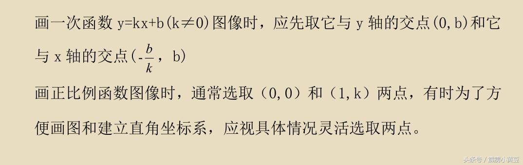 八年级《一次函数的图象》很简单，收心学习