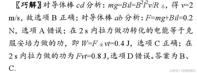 高考巧提分真材实料拿高分电磁感应中的终态问题！