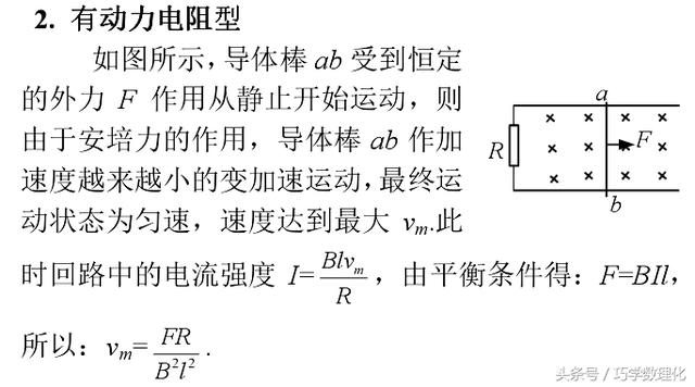 高考巧提分真材实料拿高分电磁感应中的终态问题！