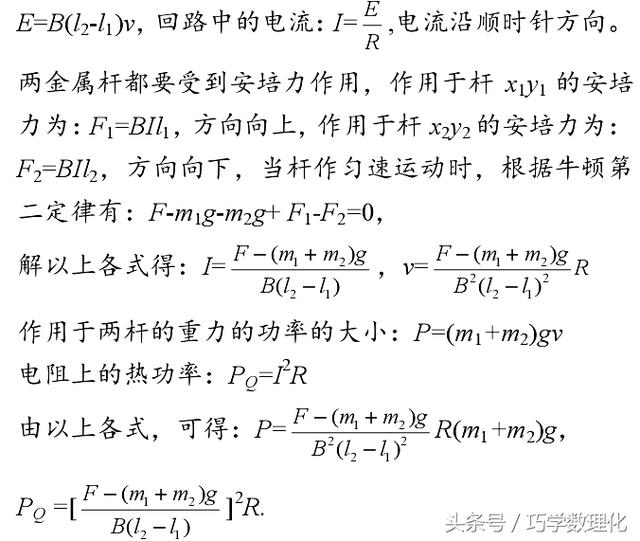 高考巧提分真材实料拿高分电磁感应中的终态问题！