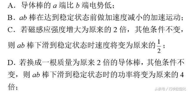 高考巧提分真材实料拿高分电磁感应中的终态问题！