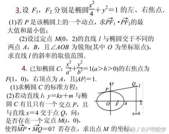 高考数学每日n题059.例题精讲与练习精编.圆锥曲线综合1