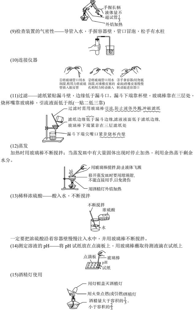 中考化学满分全靠它！初中化学基础知识大全，复习必备资料！