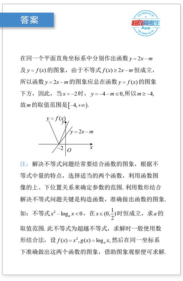 高考数学一个热门题型，恒成立问题与参数的取值范围问题联系