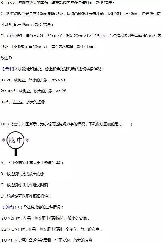 物理光学经典例题总结