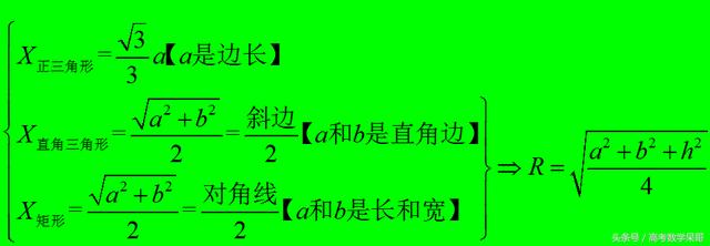 高考数学中外接球你必须掌握的秒杀技巧 【提分超快的数学技巧】