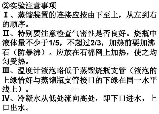 高考化学必考实验考点全汇总