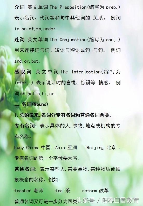 中考英语：初中英语全部短语，句型，时态（全，清晰）
