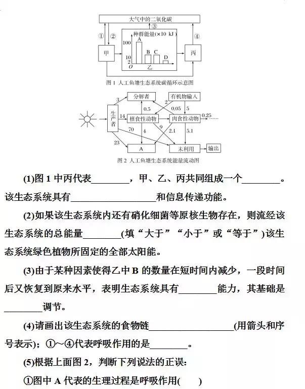 高中生物 | 必修十大知识点（可打印）