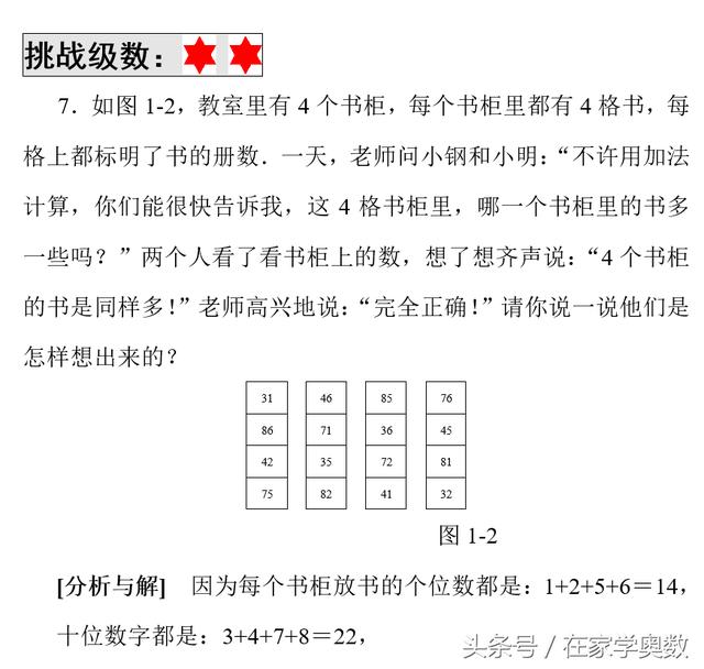 小学数学《加法与减法》的妙用，配套有答案和解题思路，夯实基础